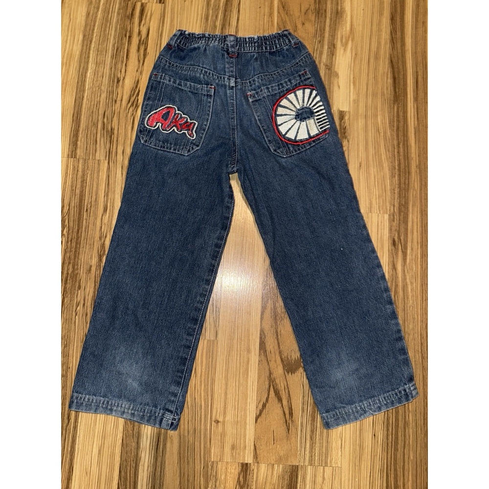 Akdmks Jeans Boys Toddler Jeans 4T VTG‎ Y2K Wide Leg Baggy